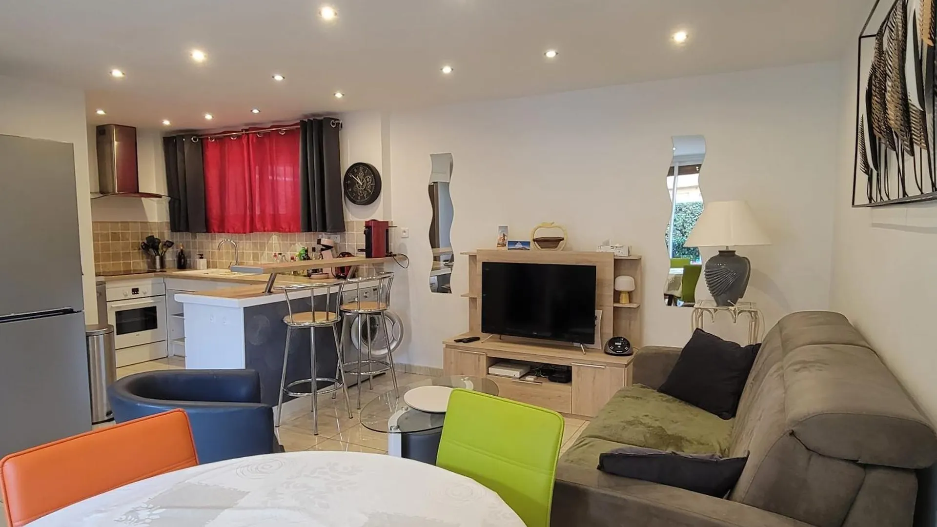 Charming T2 100 Meters From The Beach Frejus 0*,